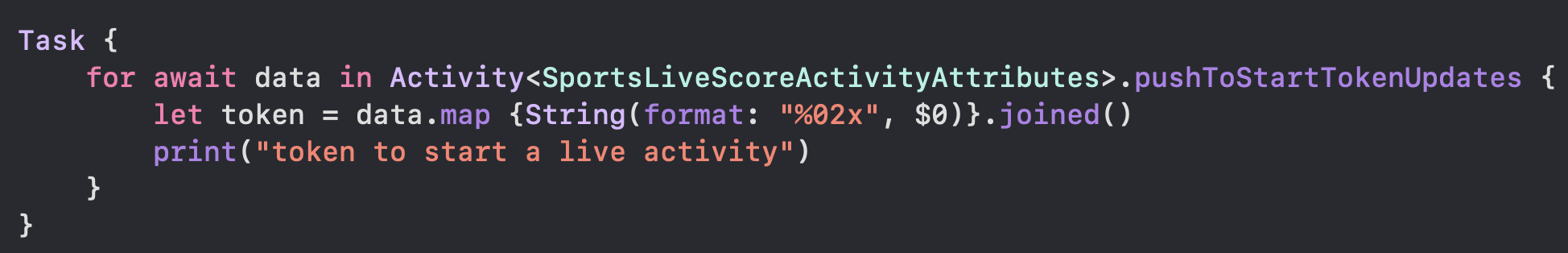 Startin a activity
